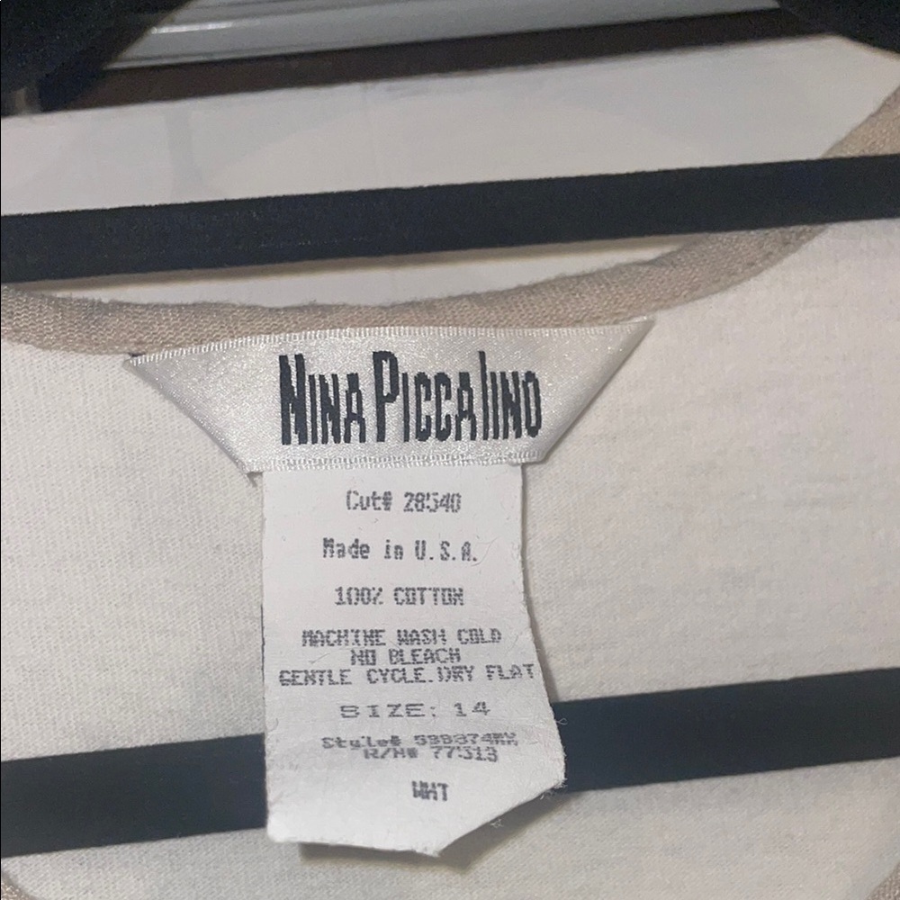 Nina Piccalino Cream Flutter Sleeve Maxi Dress - Picture 2 of 8